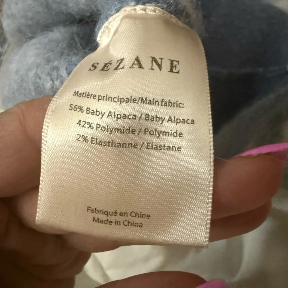 Sezane  BABY ALPACA women’s sweater. Worn once - Picture 8 of 10